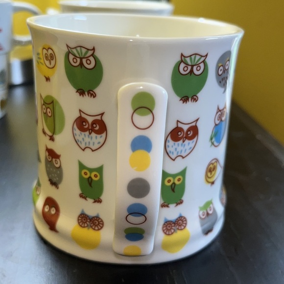 Gracie China owl mug by Coastline Imports 14 oz. Dishwasher & microwave safe - Picture 3 of 7